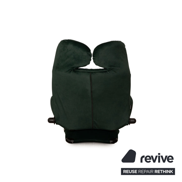 Cassina Wink Fauteuil En Tissu Vert Nouvelle Fonction De Couverture