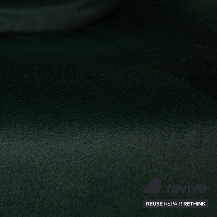 Fauteuil Cassina Wink en tissu vert (ASTERA 324) avec fonction de rembourrage