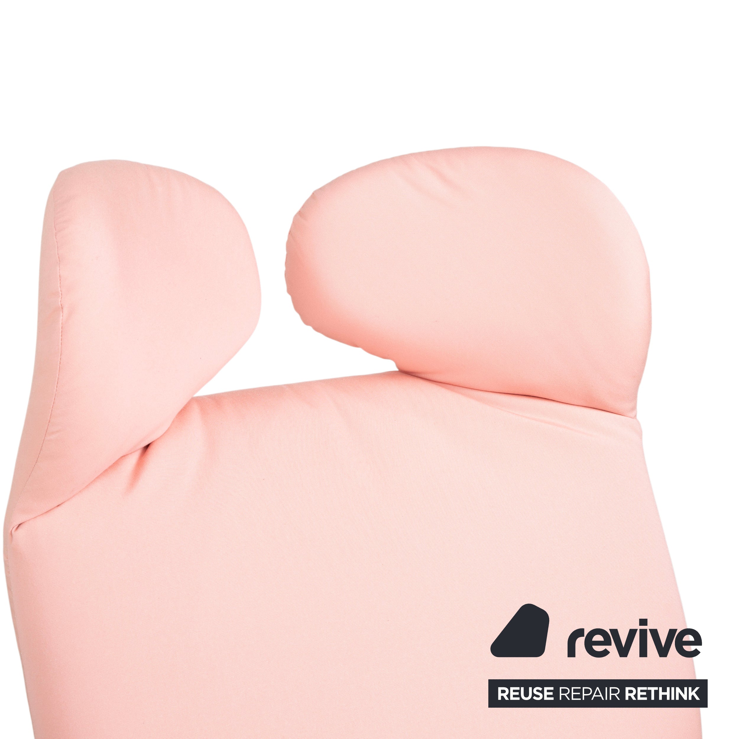 Cassina Wink Stoff Sessel Pink manuelle Funktion Neubezug