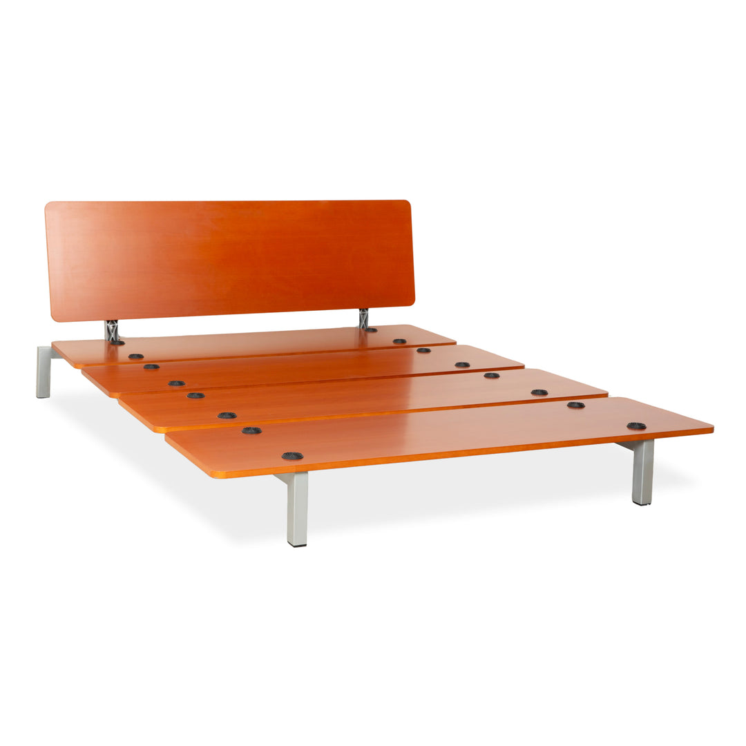Lit plateforme en bois Cassina Xen, marron, 160 x 200
