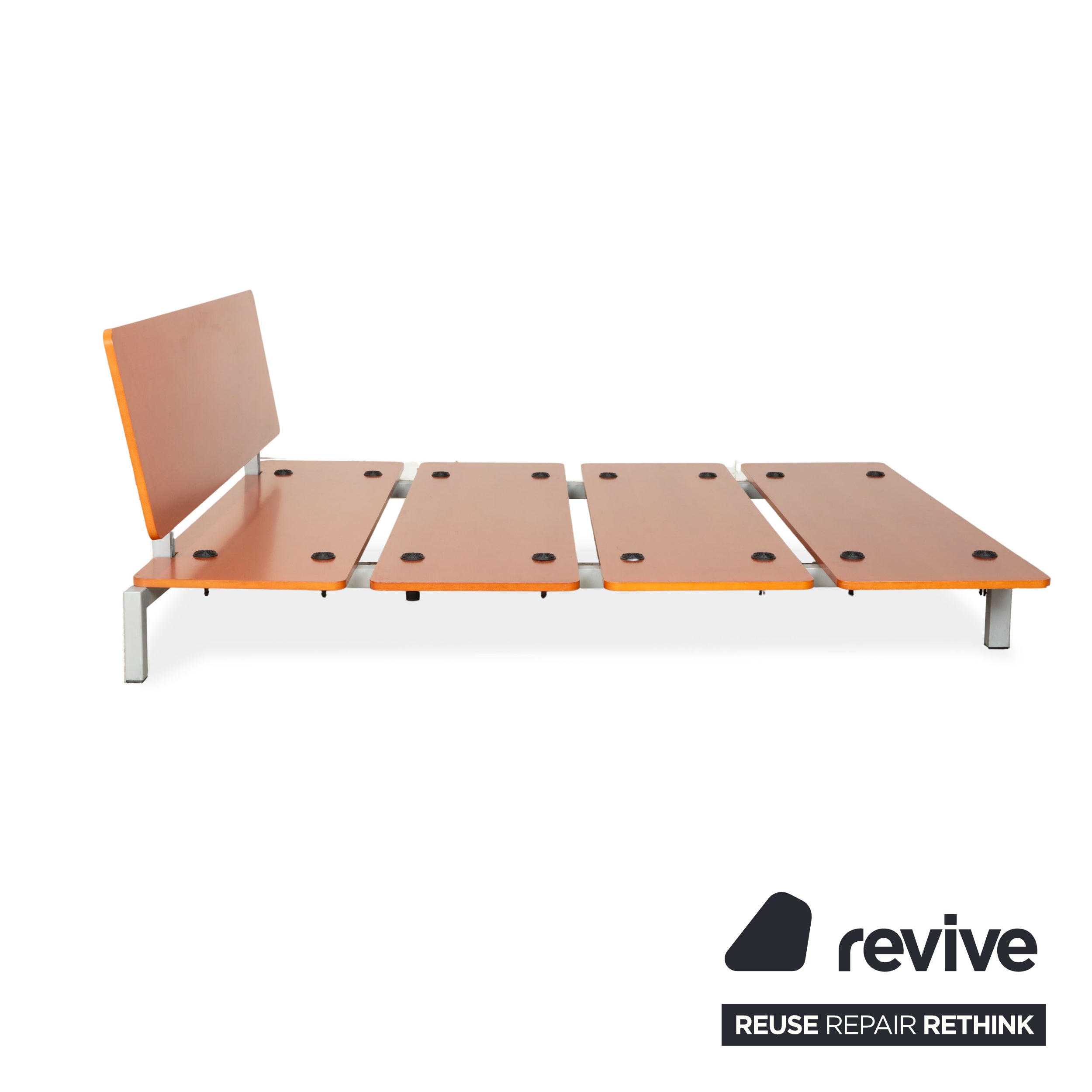 Lit plateforme en bois Cassina Xen, marron, 160 x 200