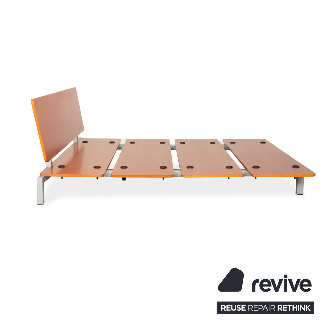 Lit plateforme en bois Cassina Xen, marron, 160 x 200