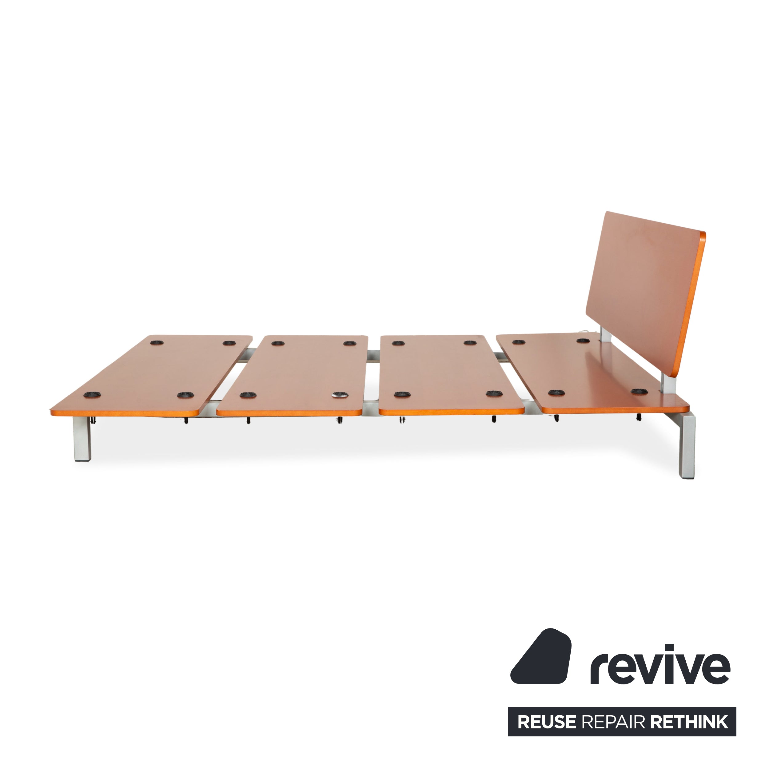 Lit plateforme en bois Cassina Xen, marron, 160 x 200