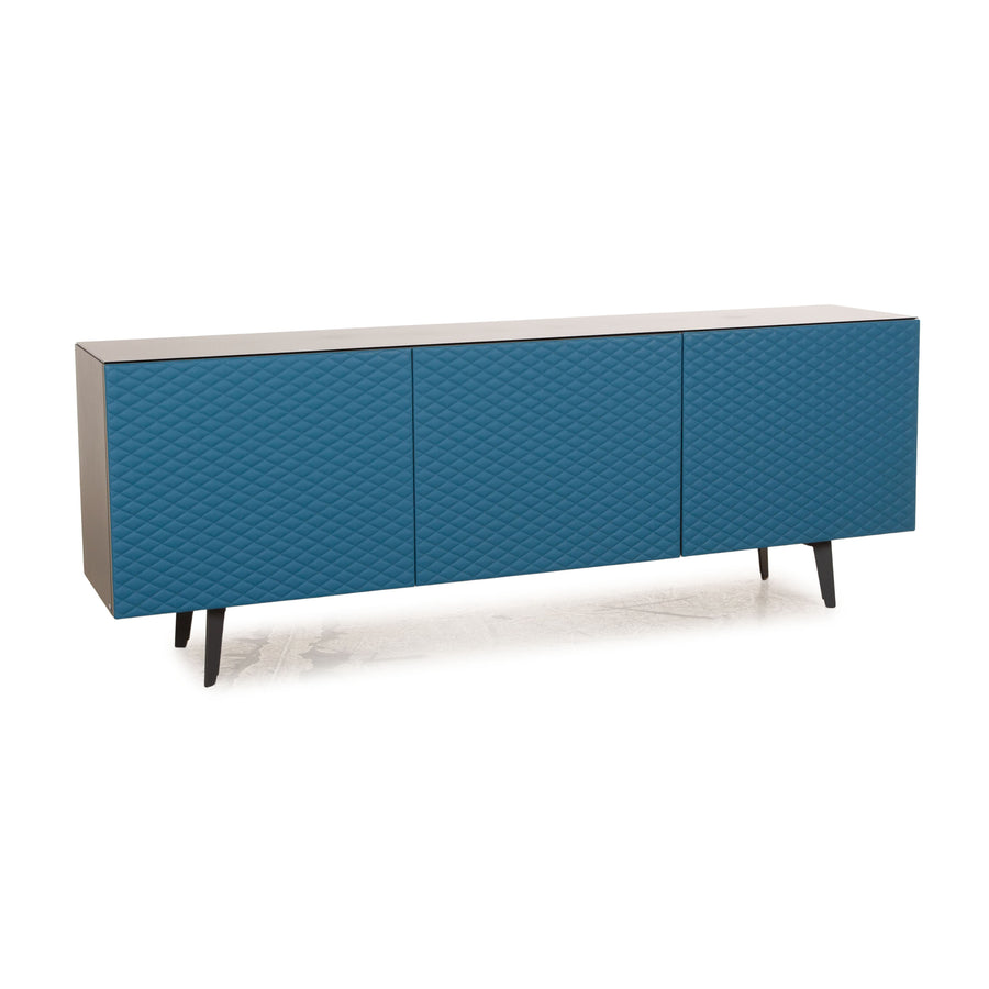 Cattelan Italia absolut wood sideboard blue