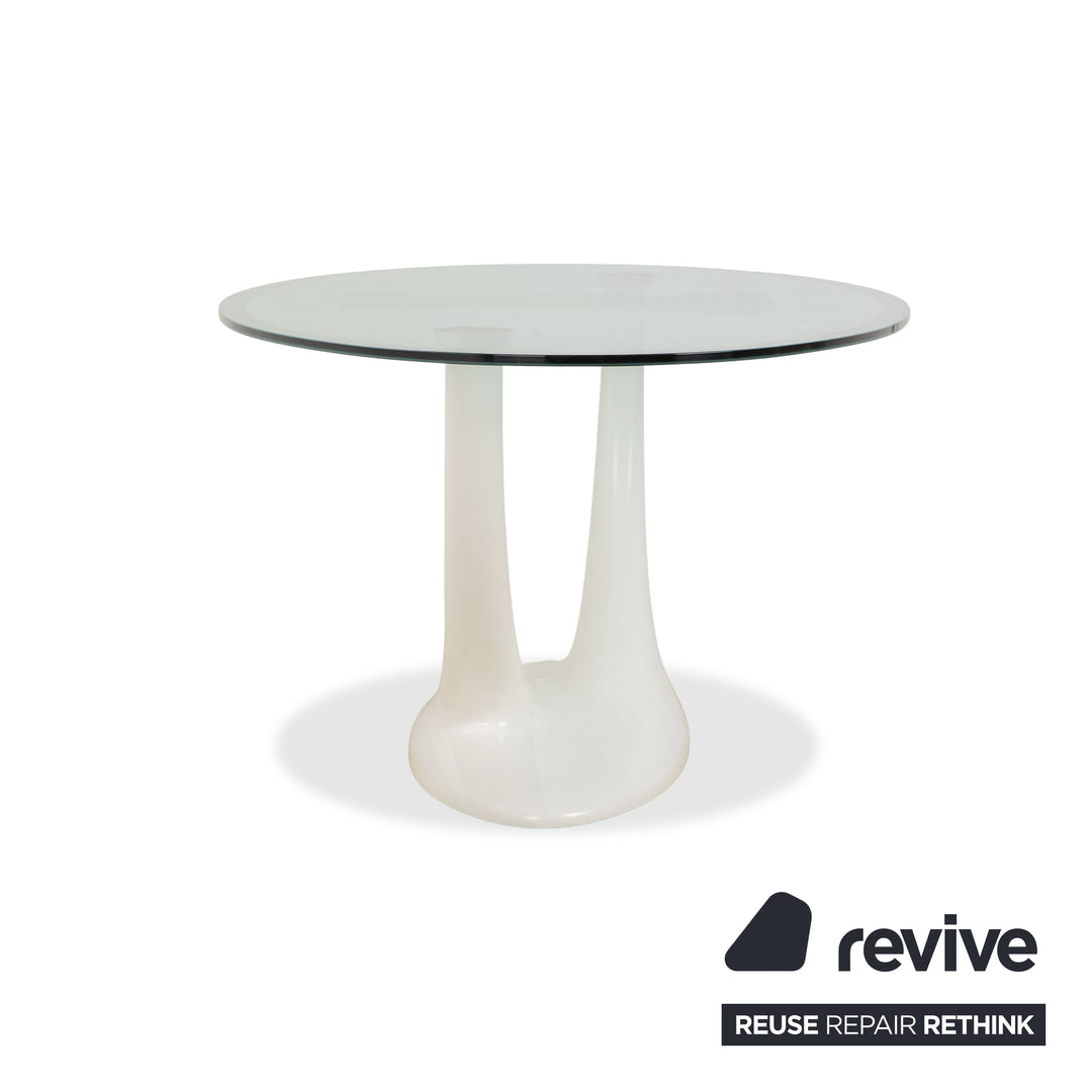 Cattelan Italia Glass Dining Table White