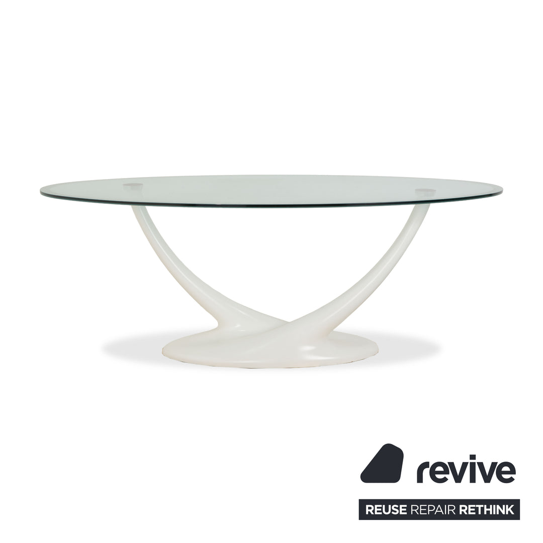 Cattelan Italia Glass Dining Table White