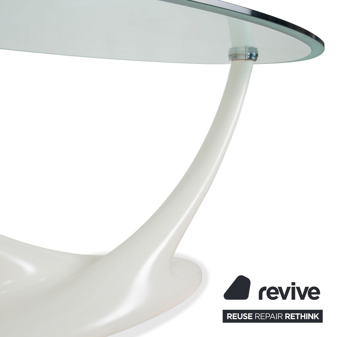 Cattelan Italia Glas Esstisch Weiß