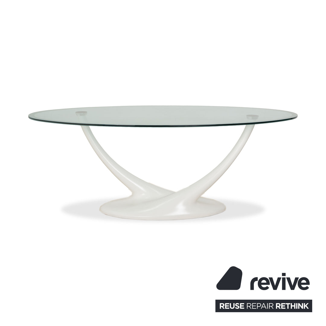 Cattelan Italia Glas Esstisch Weiß