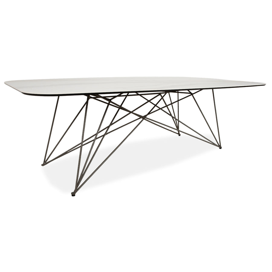 Cattelan Italia Gordon Keramik Stein Marmor Esstisch Creme Esszimmer