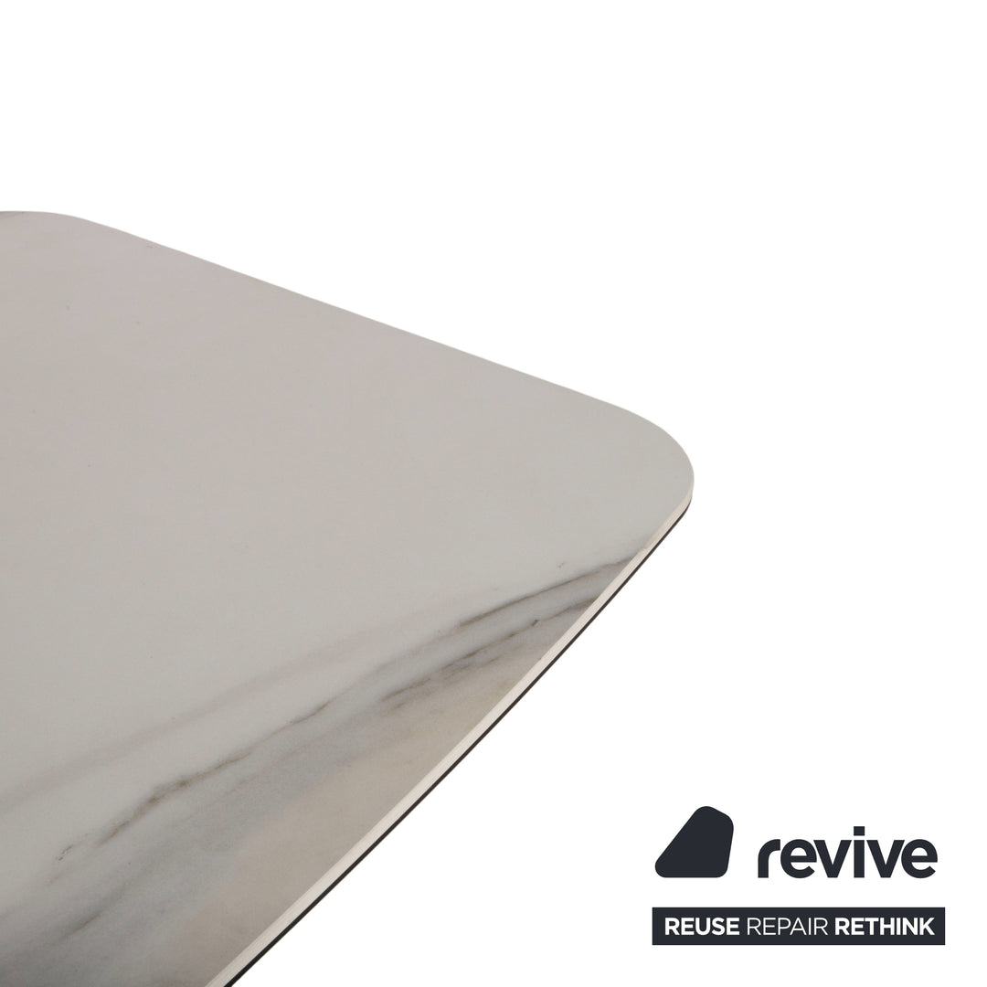 Cattelan Italia Ipanema Keramik Esstisch Creme Wohnzimmer 158 x 78 cm