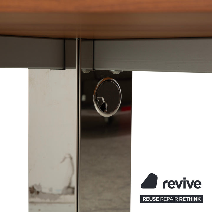 Cattelan Italia ISLAND Wooden Desk Brown Home Office