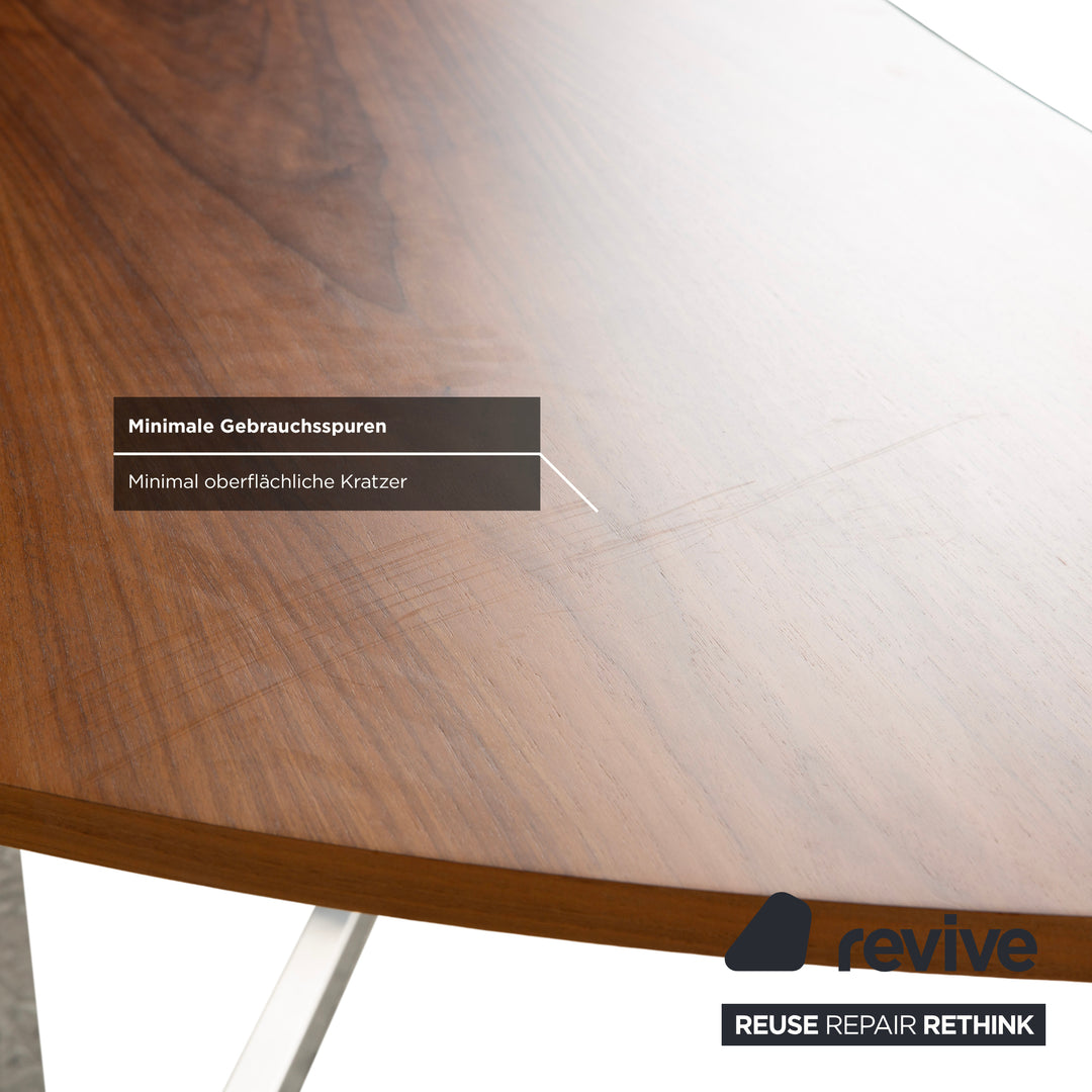 Cattelan Italia ISLAND Wooden Desk Brown Home Office