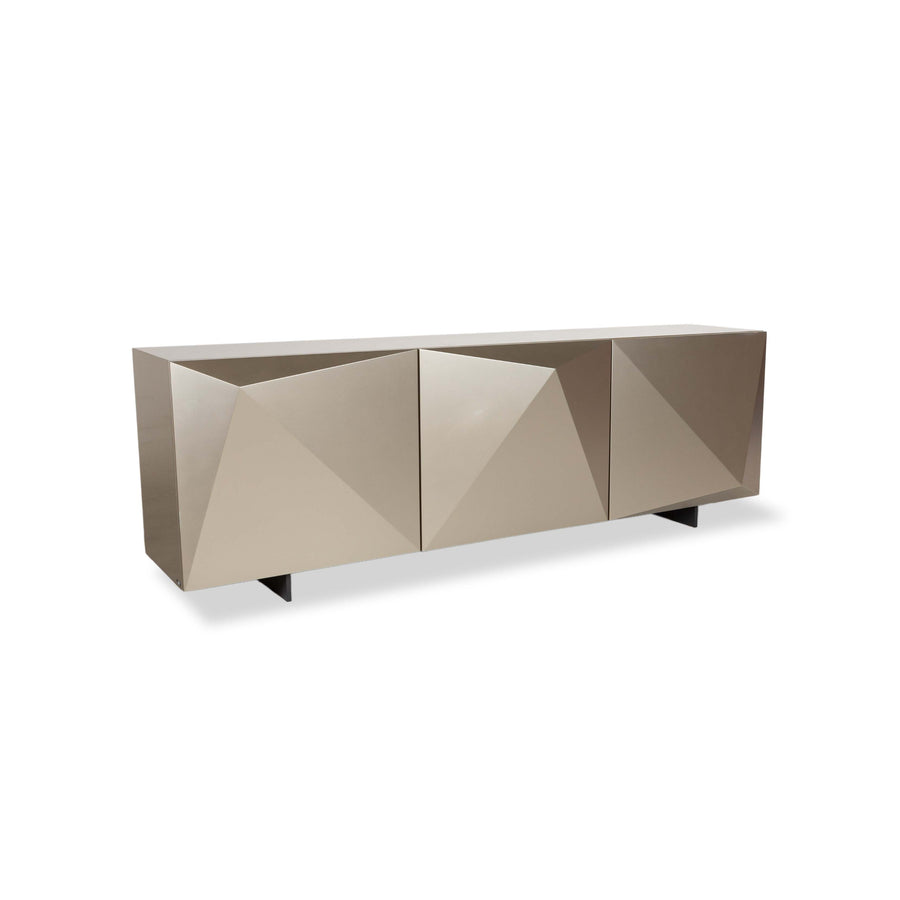 Cattelan Italia Kayak Holz Sideboard Silber 220 x 50 cm