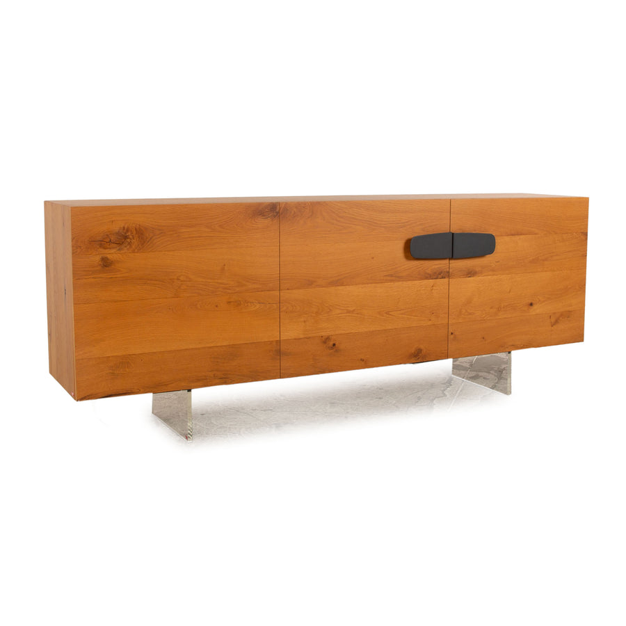 Cattelan Italia Nebraska Wooden Sideboard Brown Oak