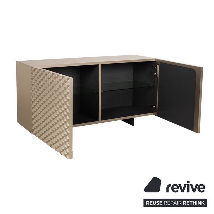 Cattelan Italia Royalton Wooden Sideboard Silver