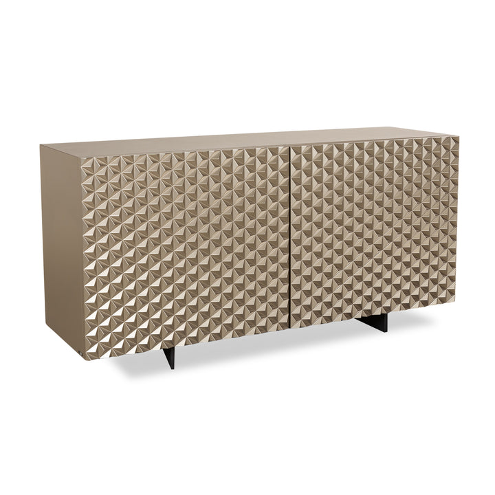 Cattelan Italia Royalton Holz Sideboard Silber