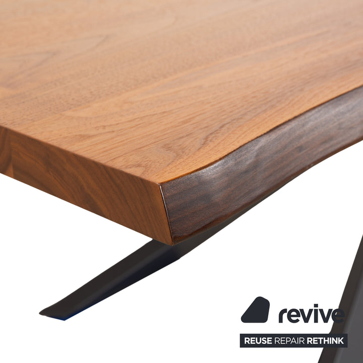 Cattelan Italia Spyder wooden dining table, brown anthracite, 300 x 120 cm