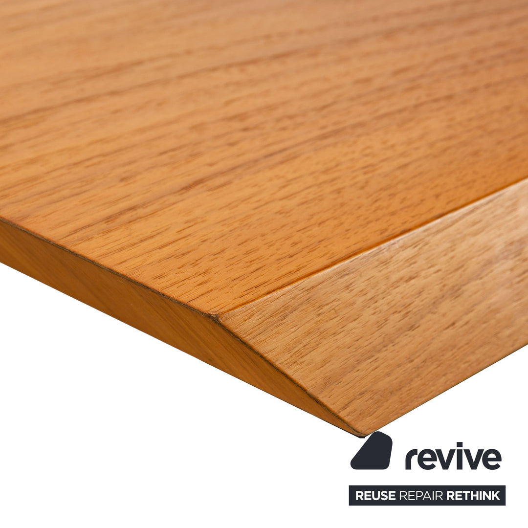 Cattelan Italia Spyder wooden dining table, brown and black, 240 x 120 x 76 cm