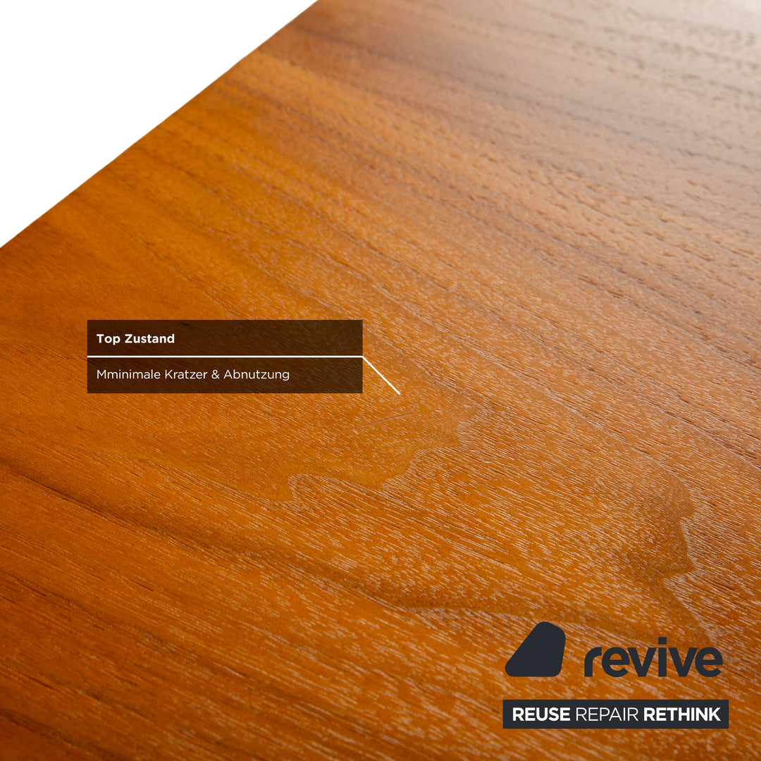 Cattelan Italia Spyder Holz Esstisch Braun Schwarz 240 x 120 x 76 cm