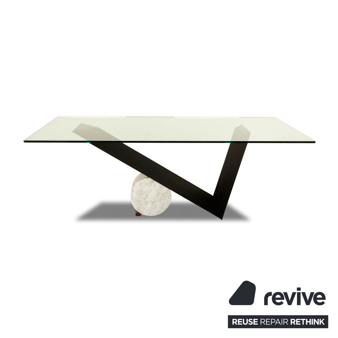 Cattelan Italia Valentino Holz Schwarz Esstisch 200 x 72 x 100 cm