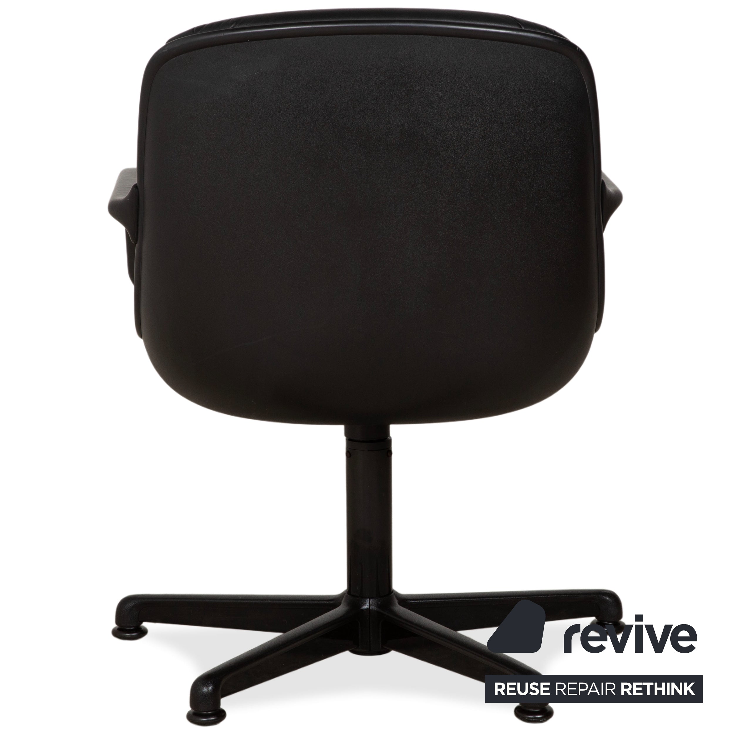 Knoll International Bürostuhl Pollock Executive Schwarz Leder - 2