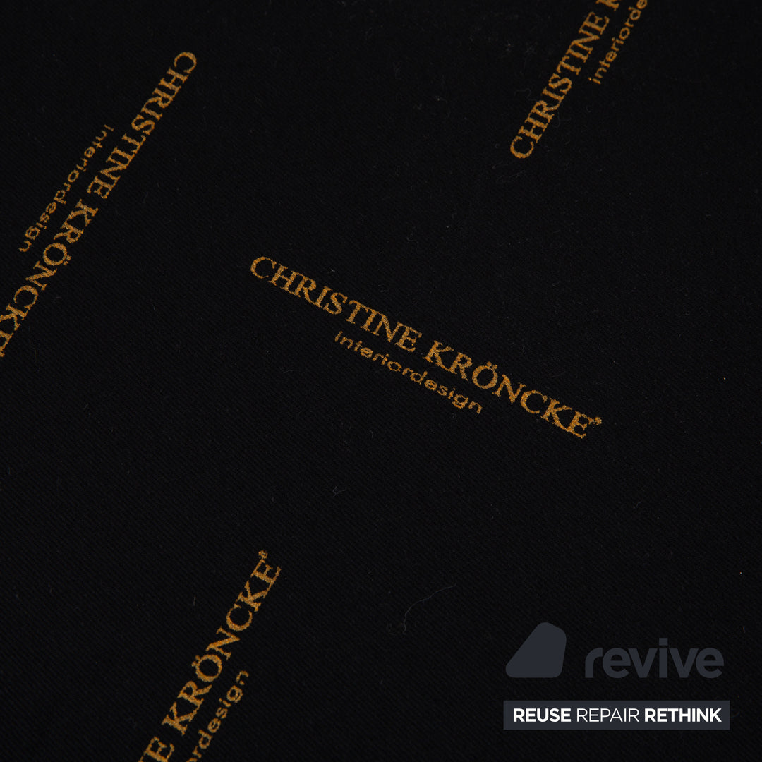 Lit en cuir Christine Kröncke, sommier tapissier marron taupe