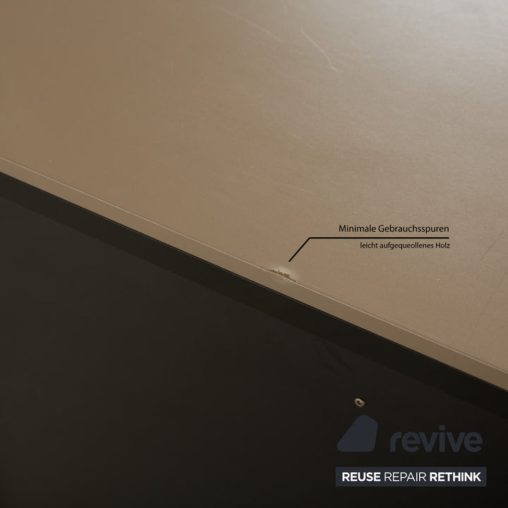 Christine Kröncke Slot wooden sideboard beige indirect lighting