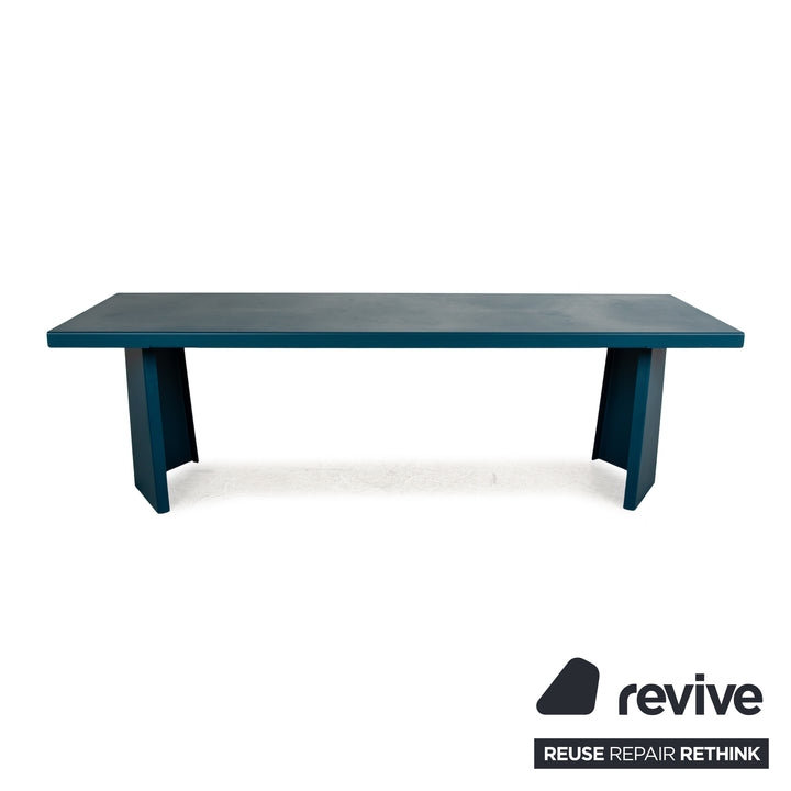Table à manger Classicon Palas en acier bleu 240 x 73 x 76 cm