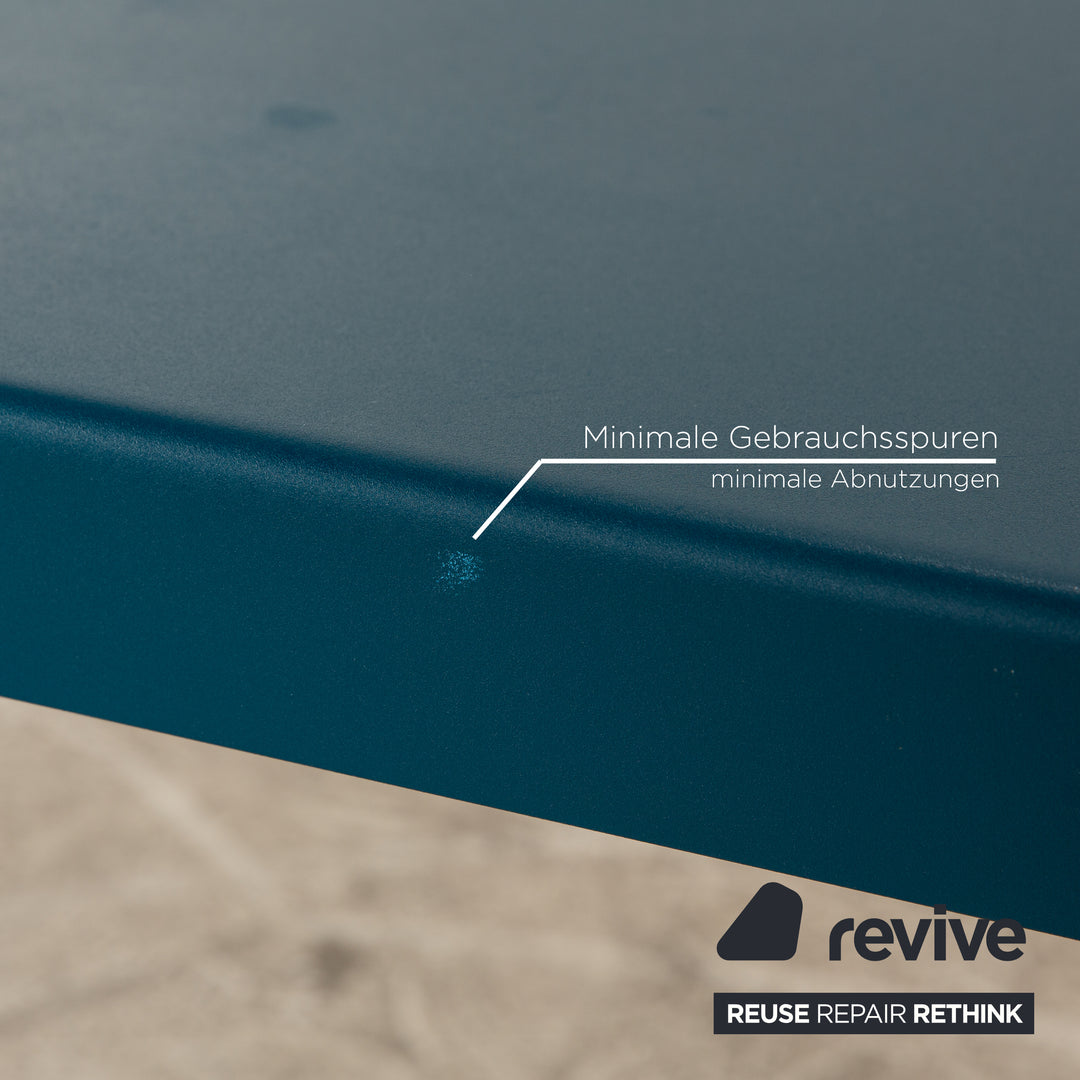 Table à manger Classicon Palas en acier bleu 240 x 73 x 76 cm