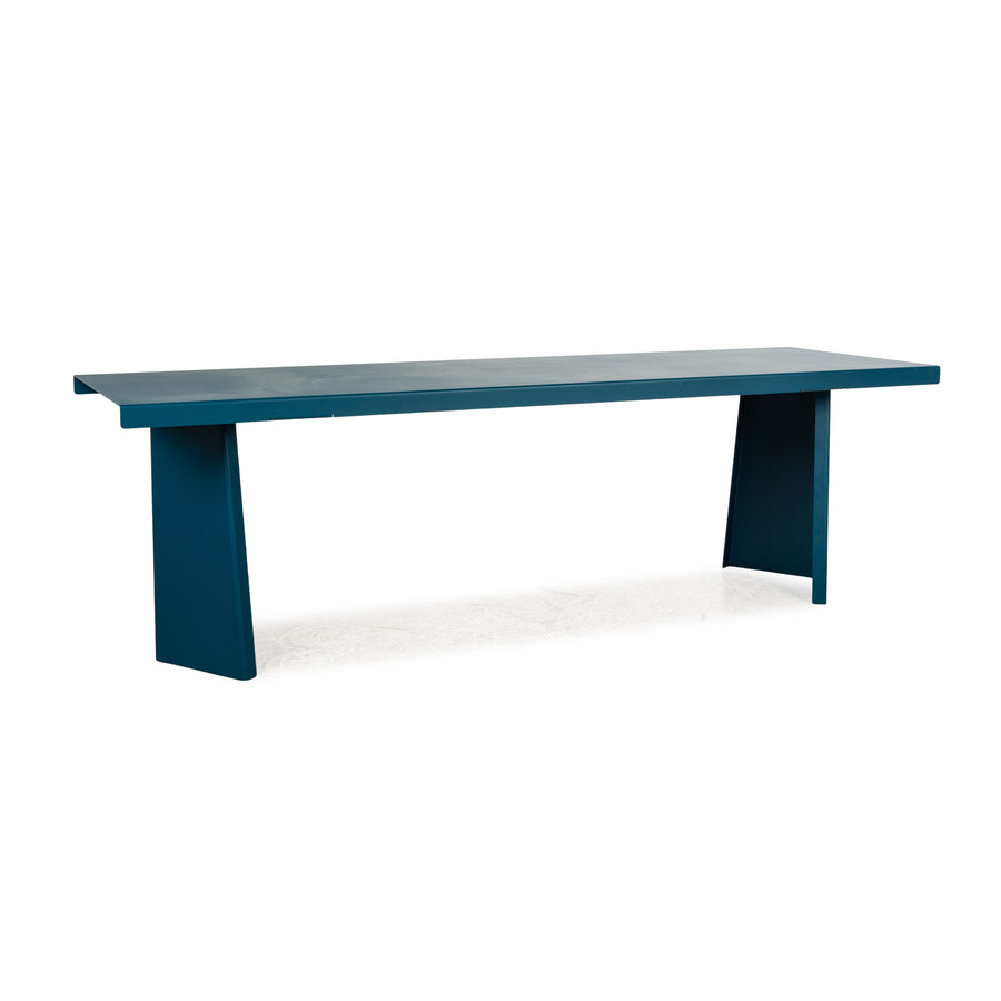 Classicon Palas Stahl Esstisch Blau 240 x 73 x 76 cm