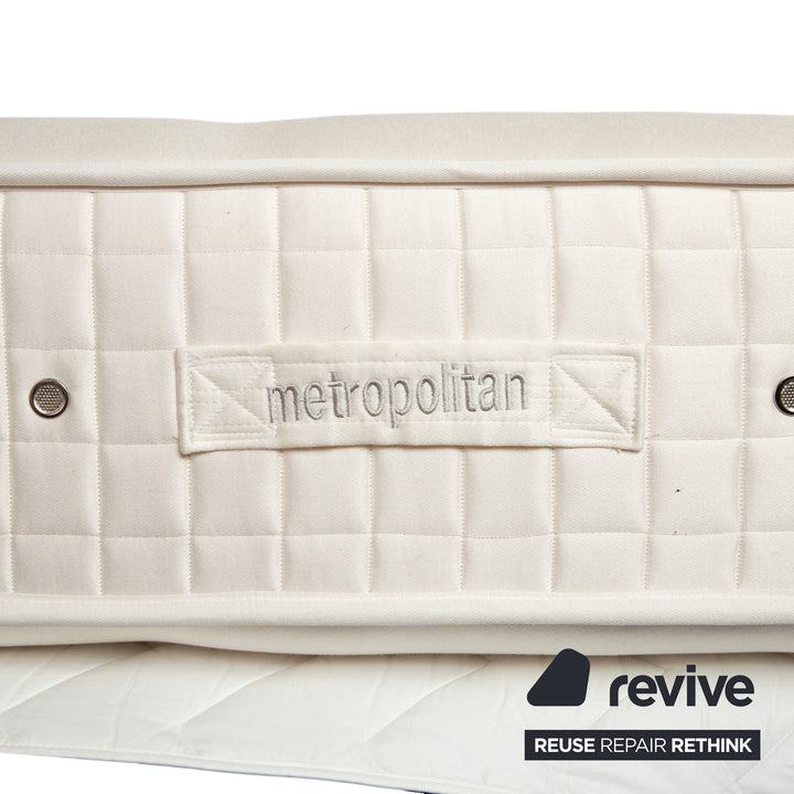 Cocoon La Donna Stoff Bett Silber Cashmere Matratze Boxspringbett