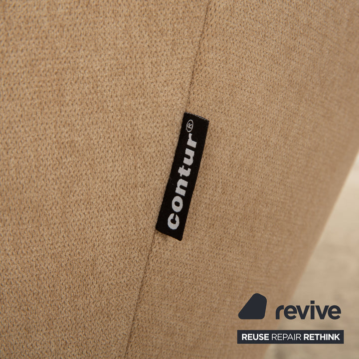 Contur Noto Stoff Sessel Beige elektrische Funktion Relaxfunktion