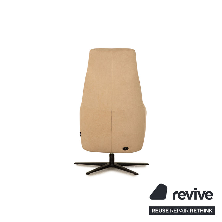 Contur Noto Stoff Sessel Beige elektrische Funktion Relaxfunktion