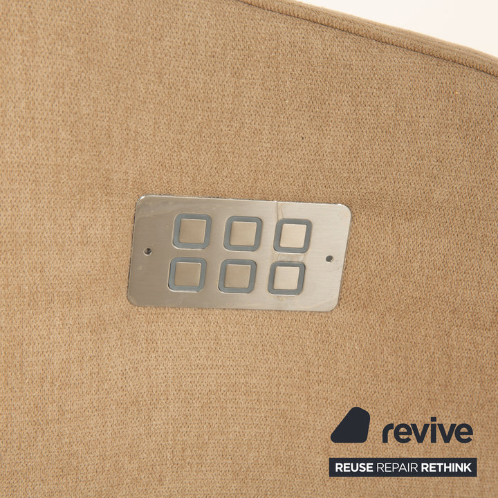 Contur Noto Stoff Sessel Beige elektrische Funktion Relaxfunktion