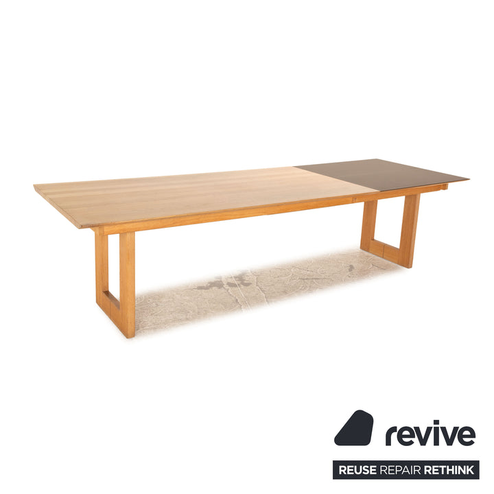 Contur Penthouse wooden dining table wild oak brown 200/300 x 76 x 100 cm