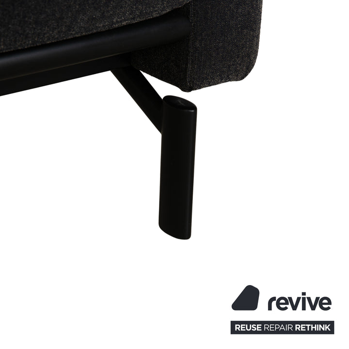 Canapé deux places COR Ala en tissu gris - Fonctionnement manuel