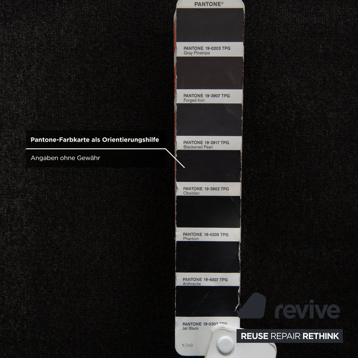 COR Ala Stoff Zweisitzer Grau Sofa Couch manuelle Funktion