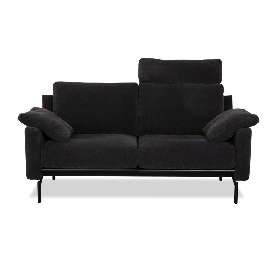 COR Ala Stoff Zweisitzer Grau Sofa Couch manuelle Funktion