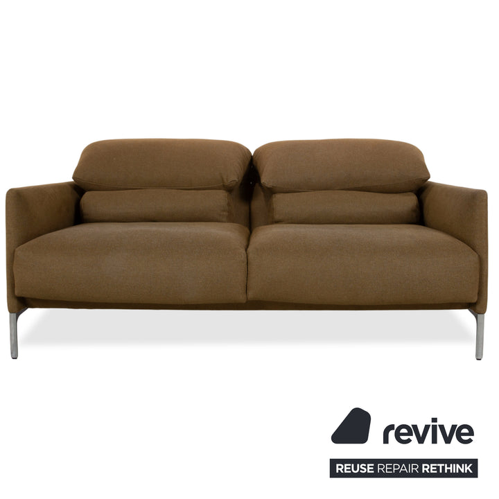 Corduroy Avalanche Fabric Suite Three-seater Two-seater Brown Bronze Red Manual Recliner Sofa Couch