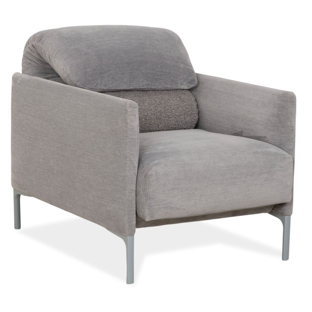 Cor Avalanche fabric armchair grey manual function