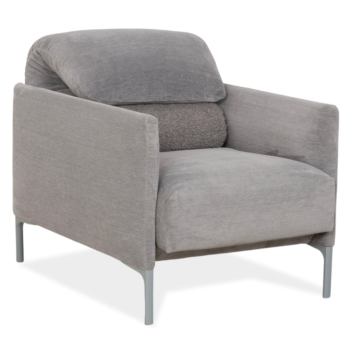 Cor Avalanche fabric armchair grey manual function