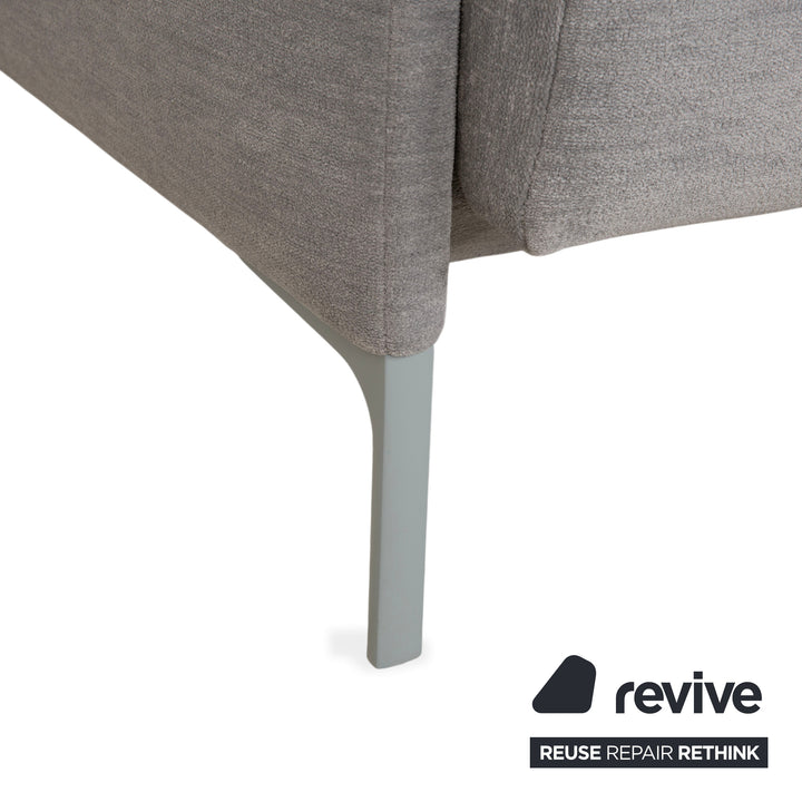 Cor Avalanche fabric armchair grey manual function