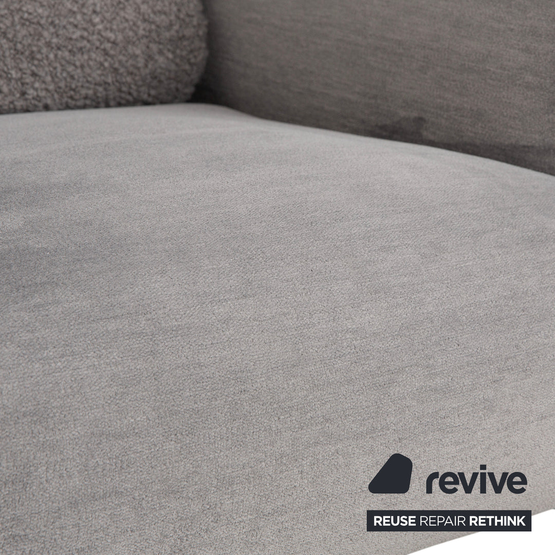 Cor Avalanche fabric armchair grey manual function