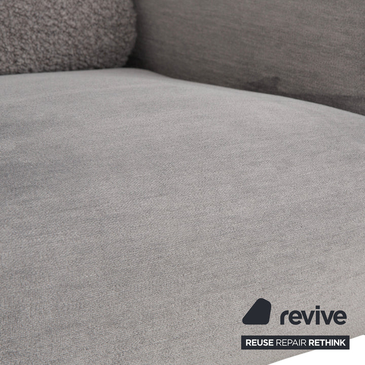 Cor Avalanche fabric armchair grey manual function