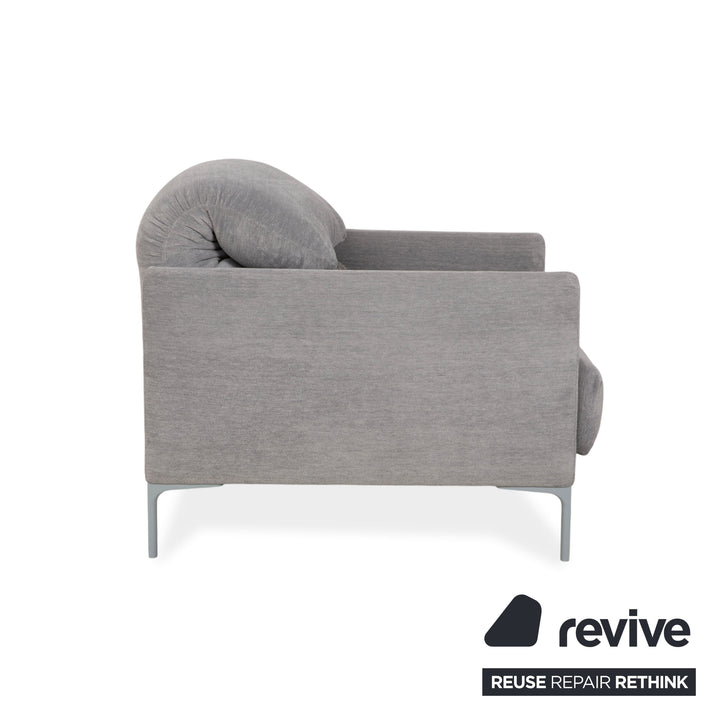 Cor Avalanche fabric armchair grey manual function