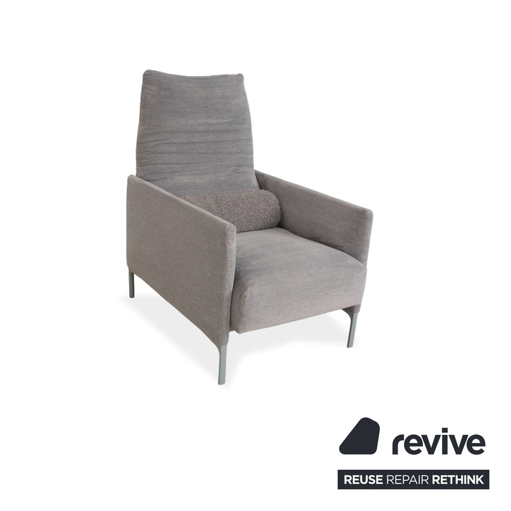 Cor Avalanche fabric armchair grey manual function