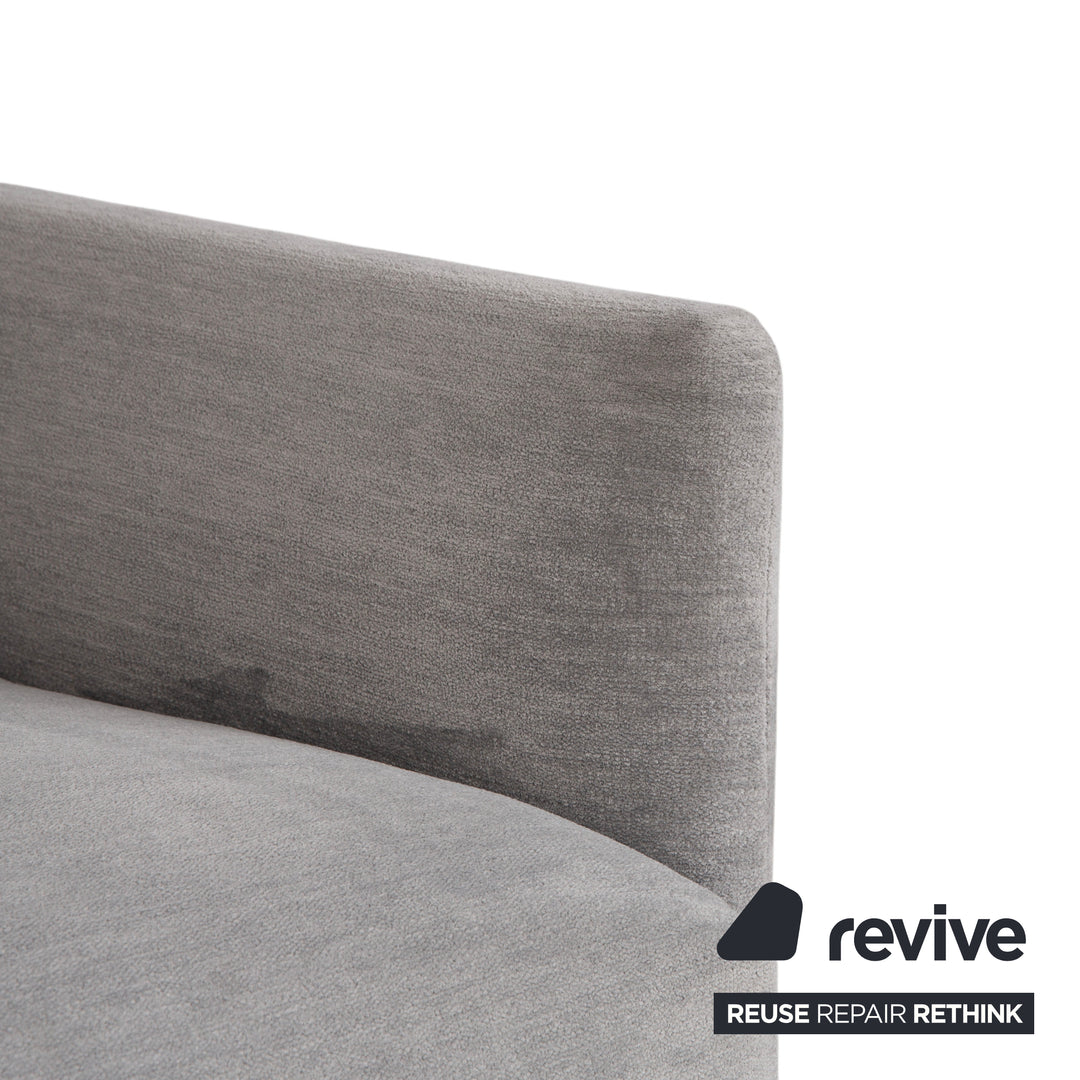 Cor Avalanche fabric armchair grey manual function
