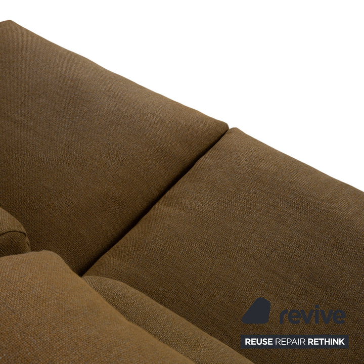 Cor Avalanche Stoff Zweisitzer Braun Bronze manuelle Funktion Sofa Couch