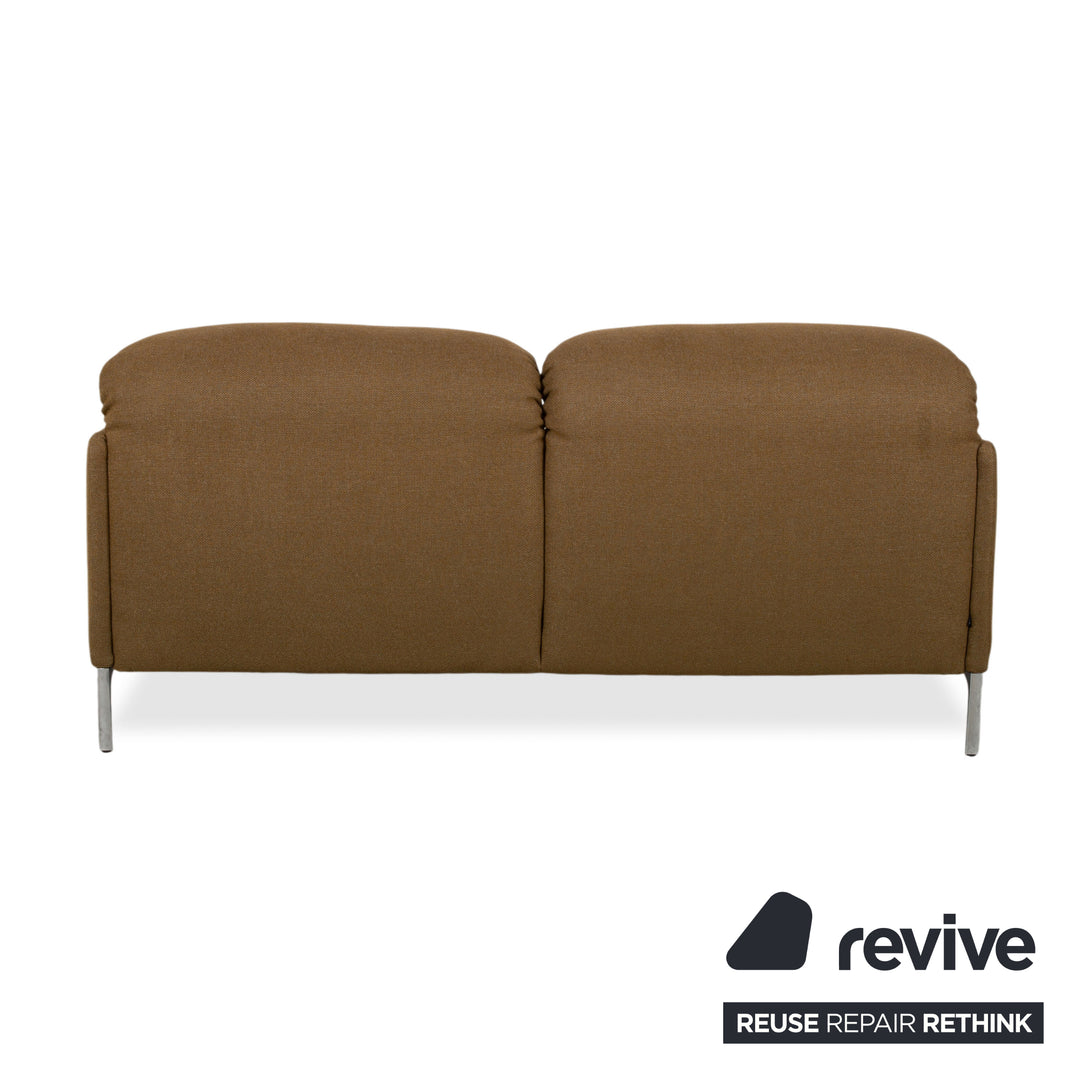 Cor Avalanche Stoff Zweisitzer Braun Bronze manuelle Funktion Sofa Couch