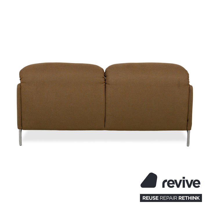 Cor Avalanche Stoff Zweisitzer Braun Bronze manuelle Funktion Sofa Couch